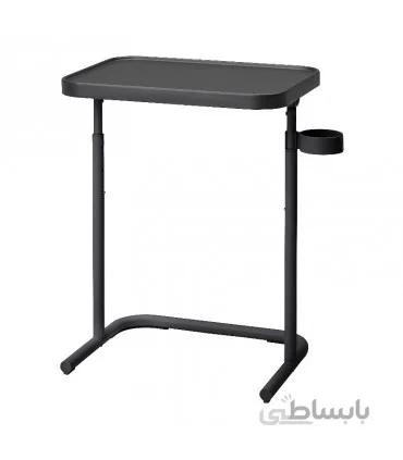 میز لپ تاپ ایکیا مدل BJÖRKÅSEN رنگ ذغالی