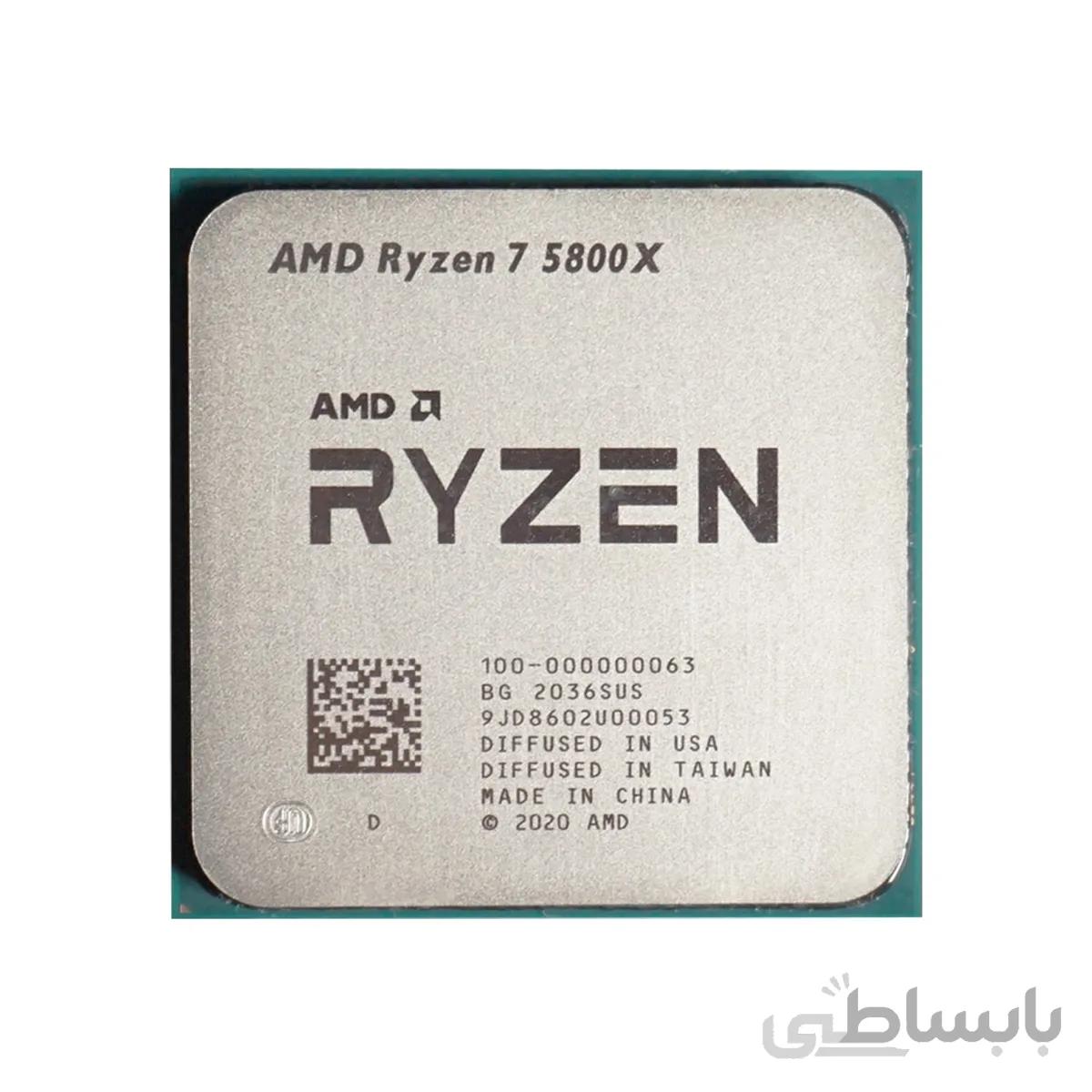 پردازنده AMD مدل AMD Ryzen 7 5800X