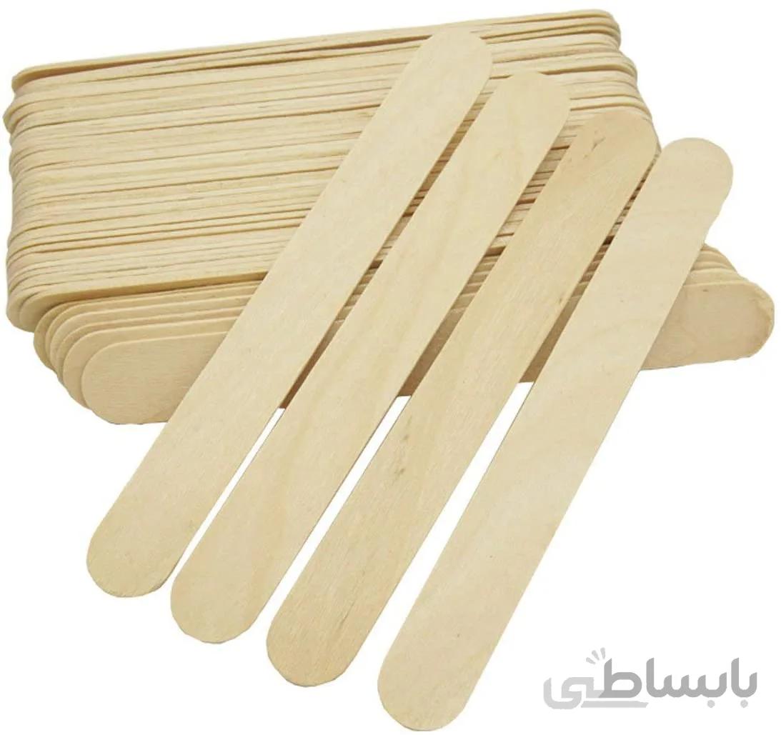 چوب بستنی مخصوص اپیلاسیون ۴۰ عددی