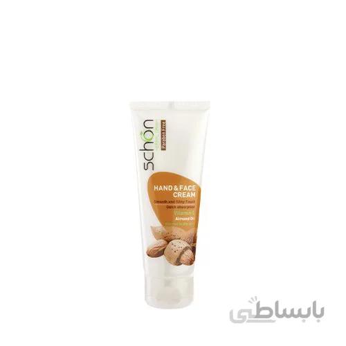 کرم تیوپی دست و صورت بادام شون