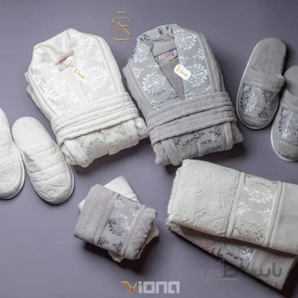ست حوله عروس داماد کد 590063