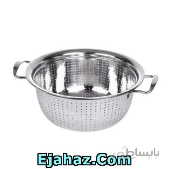آبکش استیل یونیک دسته دار سایز 20