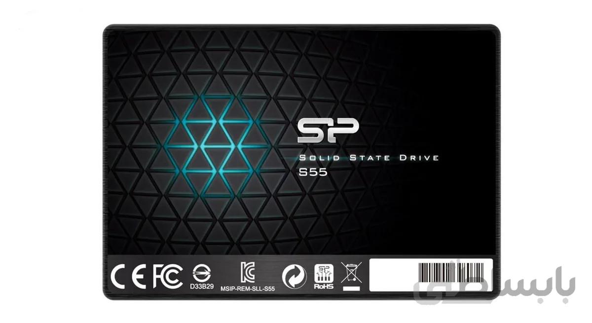 حافظه SSD اینترنال سیلیکون پاور مدل Slim S55 ظرفیت 120 گیگابایت ا Silicon Power Slim S55 Internal SSD Drive - 120GB