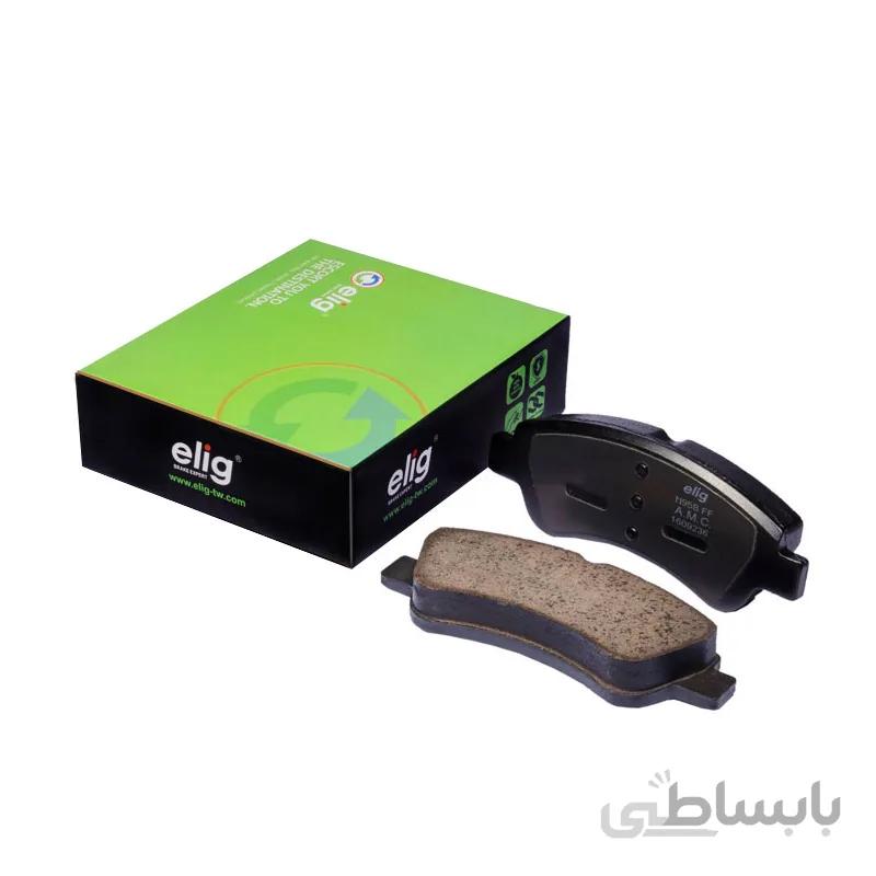 لنت ترمز جلو سرامیکی پژو ۲۰۶ تیپ ۵ تا ۹۱ الیگ – Elig ( اصلی)