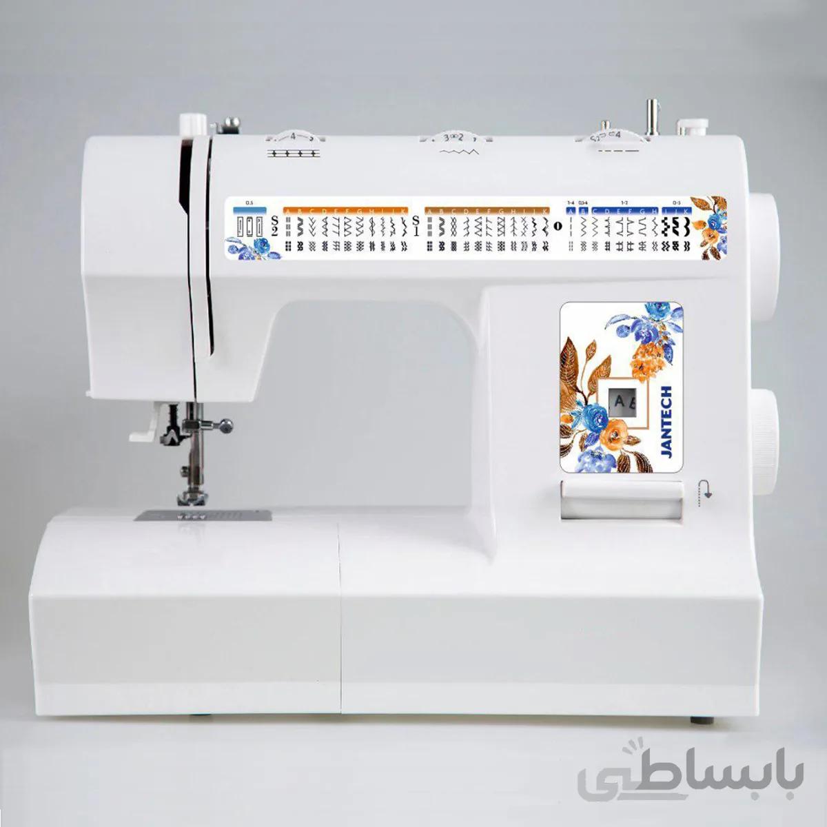 چرخ خیاطی جانتک مدل 8700 با پایه و سوزن نخ کن ا خرید آنلاین ماشین های خیاطی