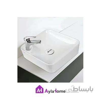 روشویی روسنگی مروارید مدل آلفا 40 درجه یک