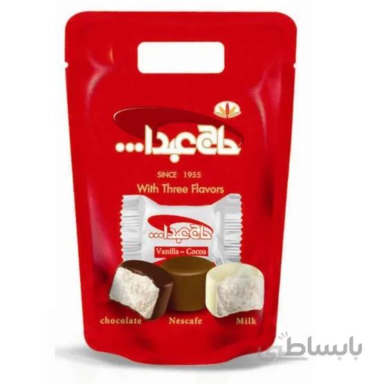 پشمک لقمه ای حاج عبدالله مخلوط 350 گرمی کدpt-24