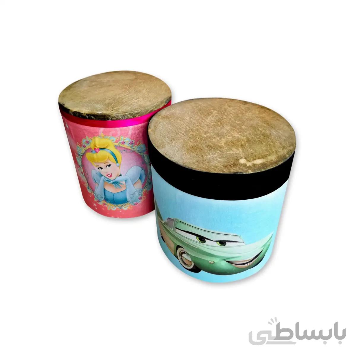 طبلک پلاستیکی ماهور طرح کودک