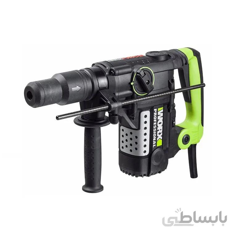 دریل تخریب ورکس 1050 وات Worx Hammer Drill WU350 ا Worx Hammer Drill 1050W 580RPM WU350