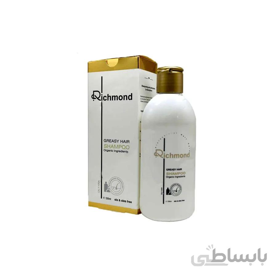شامپو ریچموند مخصوص موهای چرب حجم