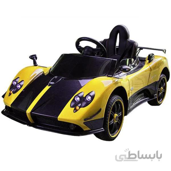 ماشین شارژی پاگانی اورجینال زرد ا Mashin sharji pagani orjinal