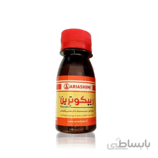 حشره کش تماسی و گوارشی سایپرمترین 40% EC