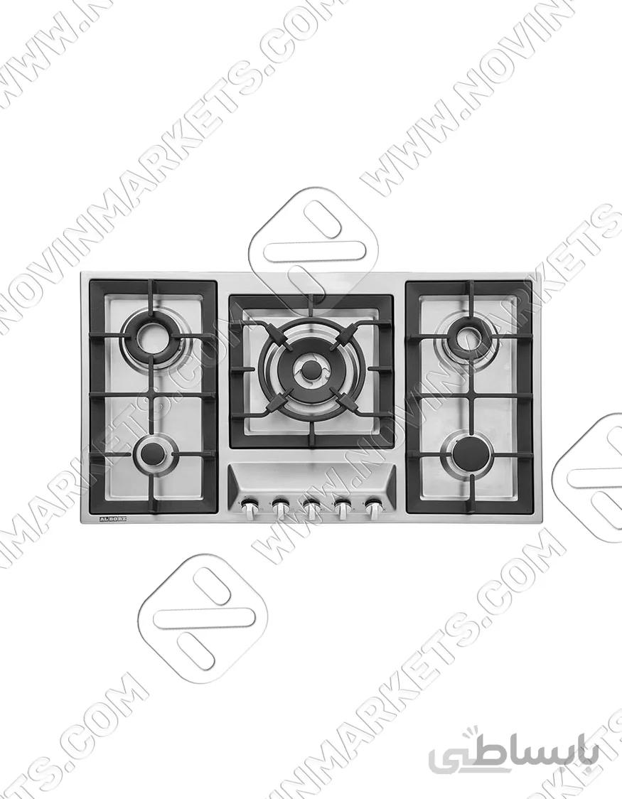 اجاق گاز صفحه ای استیل البرز مدل S - 5910 ا STEEL ALBORZ