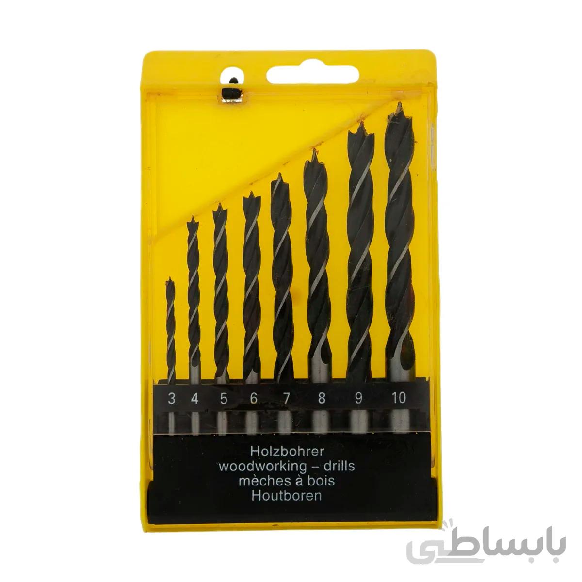 مجموعه 8 عددی مته چوب کد 02