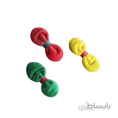 گیره مو حوله ای بسته 2 عددی کد P02
