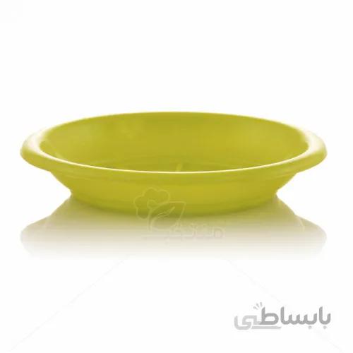زیر گلدانی پلاستیکی گرد مدل 3030 قطر 23 سانتیمتر