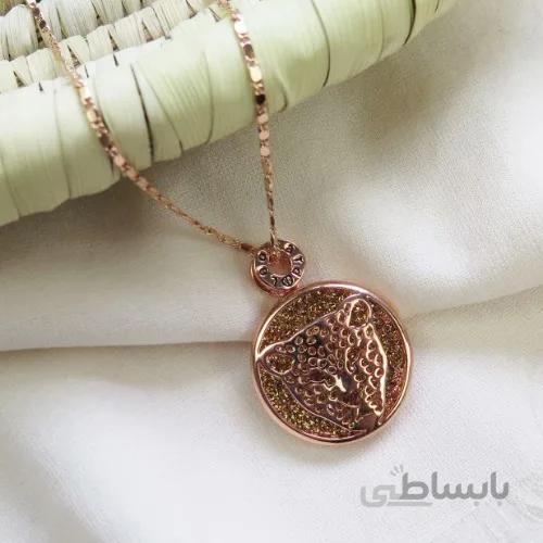 گردنبند طرح پلنگ رادیوم