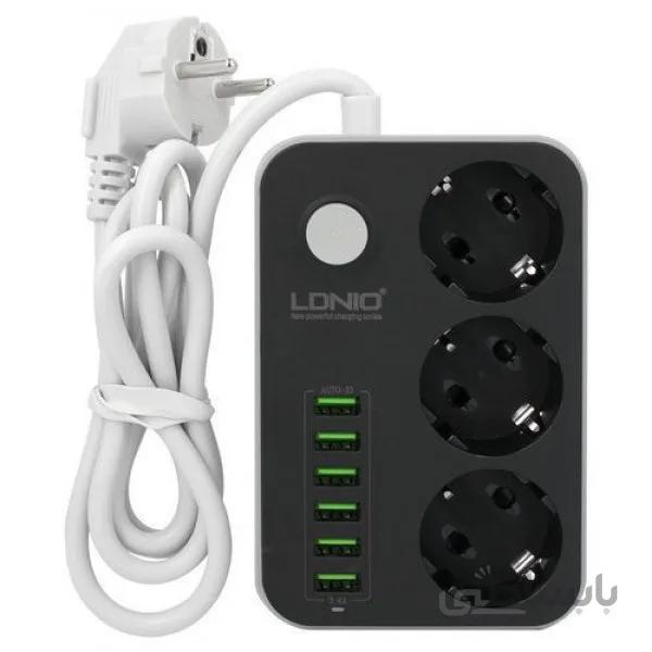 چندراهی برق الدینیو مدل SE3631 ا LDNIO SE3631 Power Strip