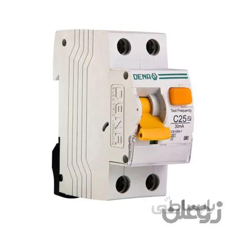 کلید محافظ جان ترکیبی 25 آمپر مگنتیک دنا الکتریک مدل C25-6K MR