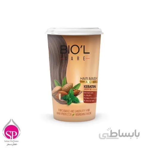 ماسک تغذیه کننده و محافظت کننده با عصاره بادام و نعنا مخصوص موهای آسیب دیده و شوره دار و ملتهب