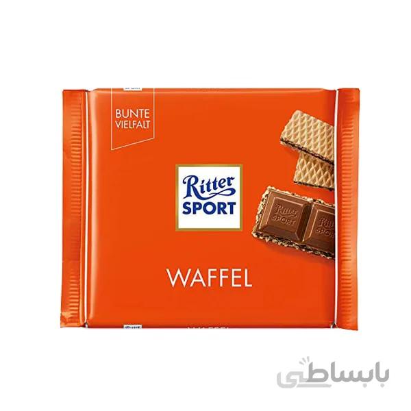 شکلات Ritter Sport وافل