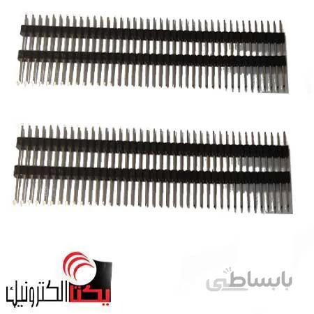 پین هدر نری صاف 40*2 پین پایه بلند 2.00میلیمتر