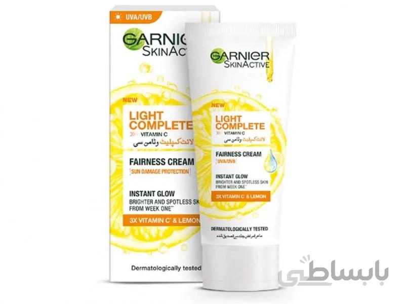 کرم روز روشن کننده لیمو و ویتامین C گارنیر حجم 50 میل