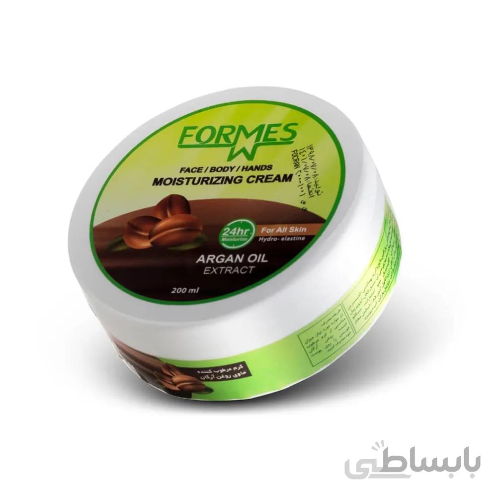 کرم کاسه ای ابرسان و مرطوب کننده فورمس حاوی روغن ارگان