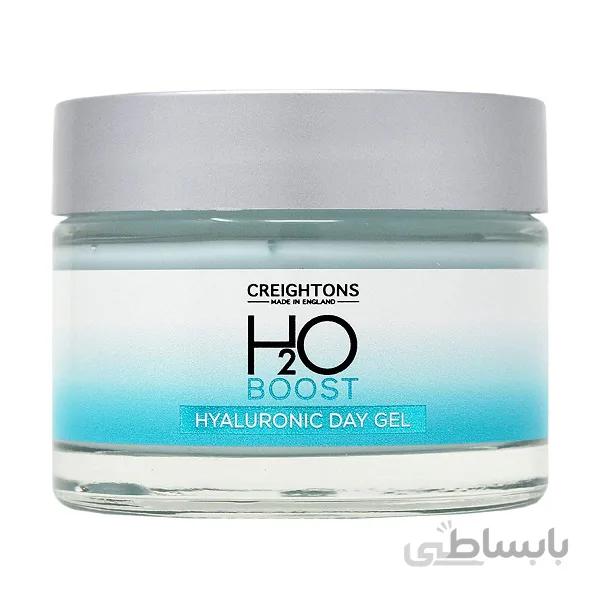 ژل کرم مرطوب کننده و آبرسان هیالورونیک اسید کریتونز Creightons مدل H2O Boost حجم 50 میل ا Creightons H2O Boost Hyaluronic Acid Day Gel 50ml