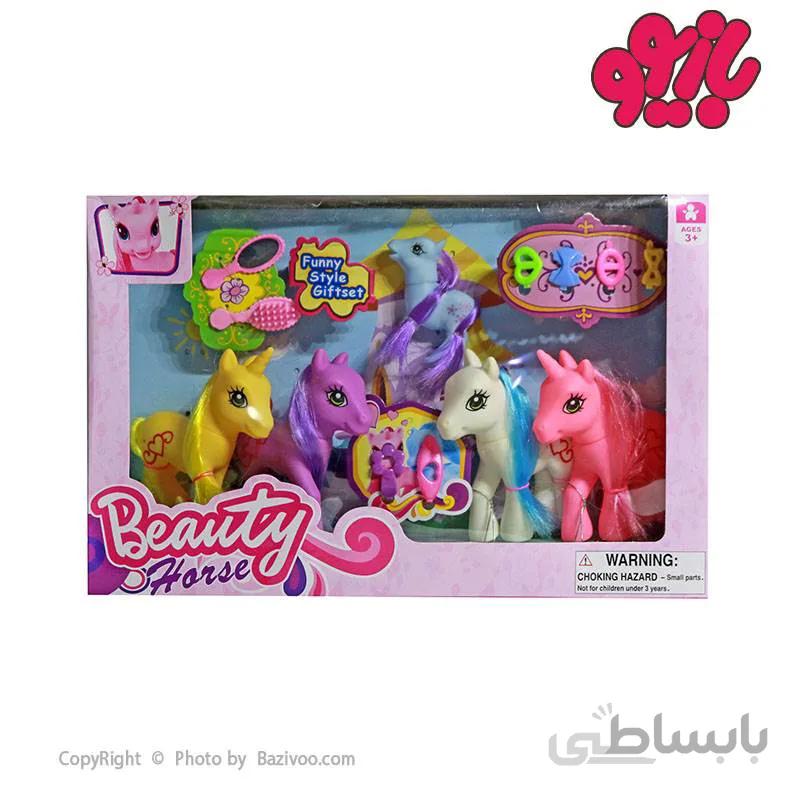 ست فیگور پونی 5 عددی مدل CF1012