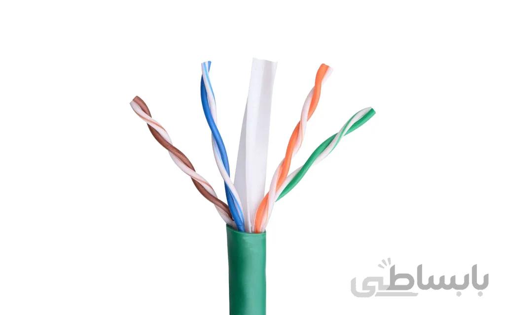 کابل شبکه CAT6 SFTP اشنایدر اکتاسی با پوشش LSZH طول 500 متر ا Actassiَ Schneider CAT6 SFTP Network Cable with LSZH Coverage