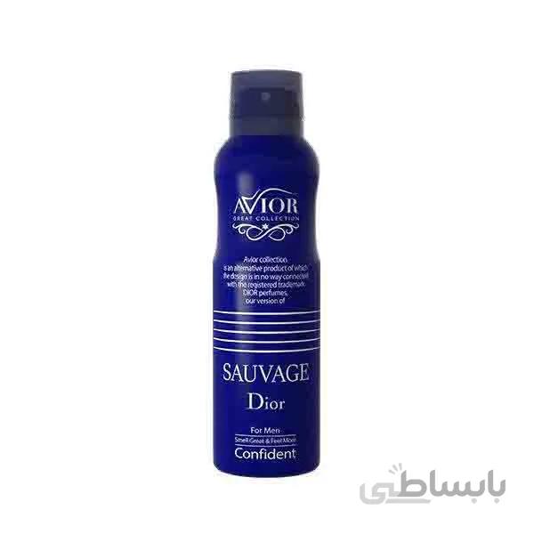 اسپری دیودورانت بدون الومینیوم مردانه اویور مدل ساواج دیور 150 میل