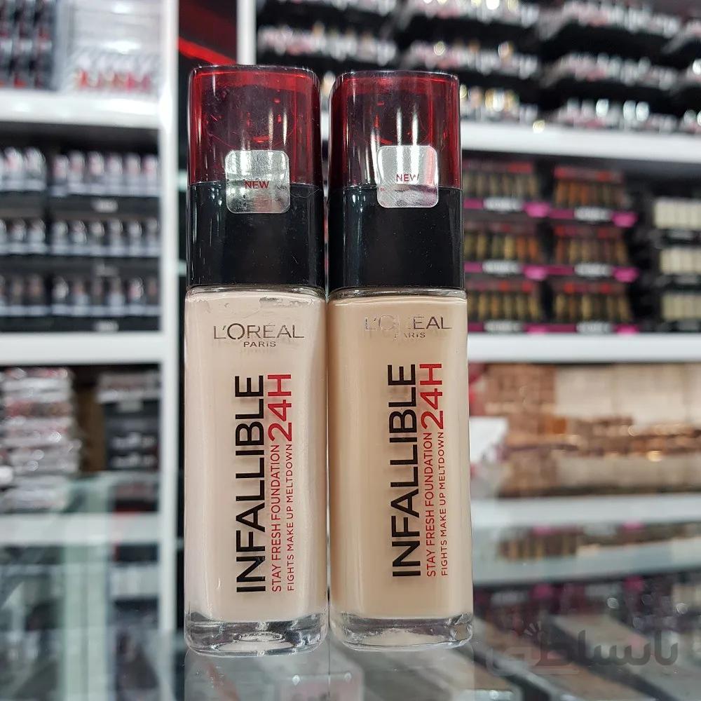 کرم پودر لورال 24 ساعته LOREAL INFALLIBLE اورجینال