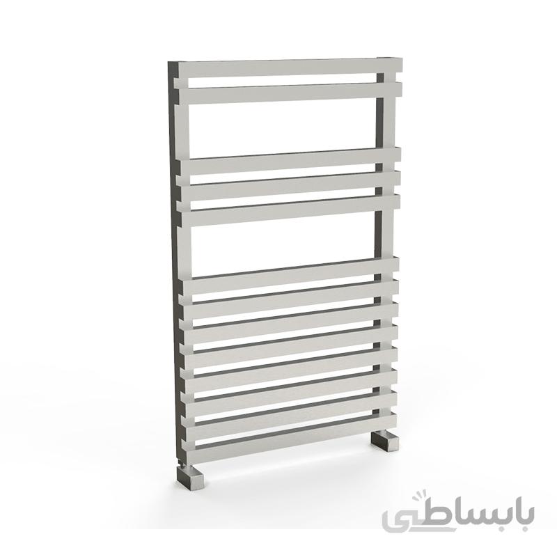 حوله خشک کن استیل البرز کروم مات