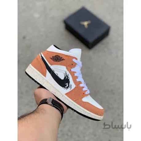 نایک ایرجردن اصلی ساقدار آبرنگی AJ1 Retro Air Jordan 1 High G_40