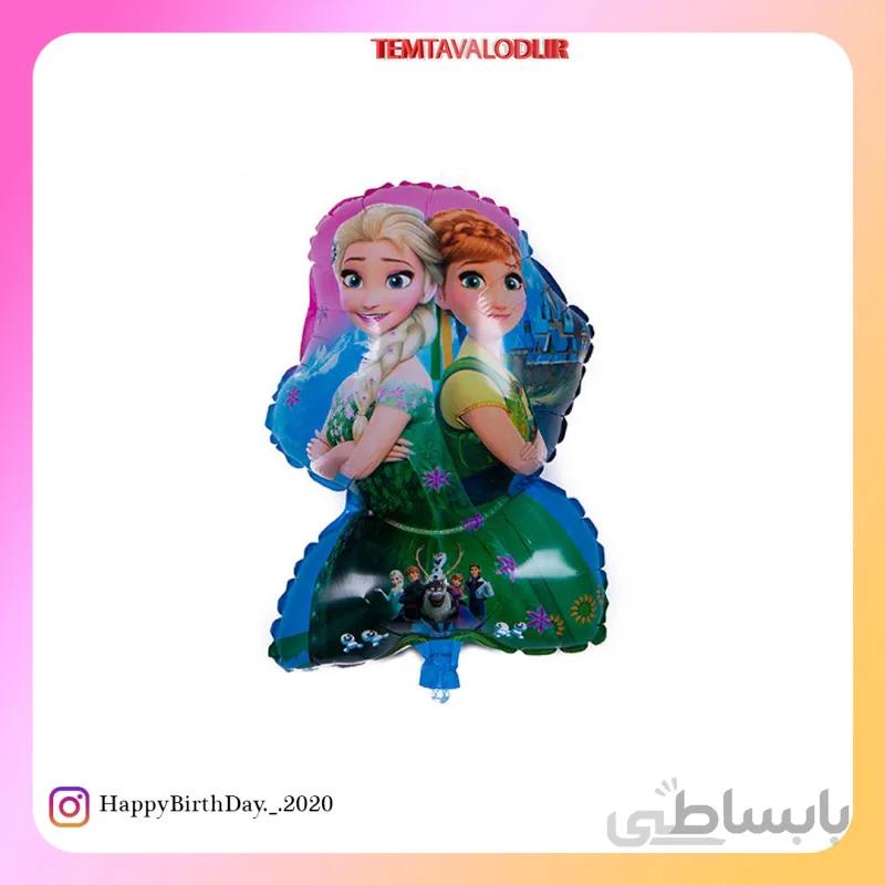 بادکنک فویلی فروزن بزرگ