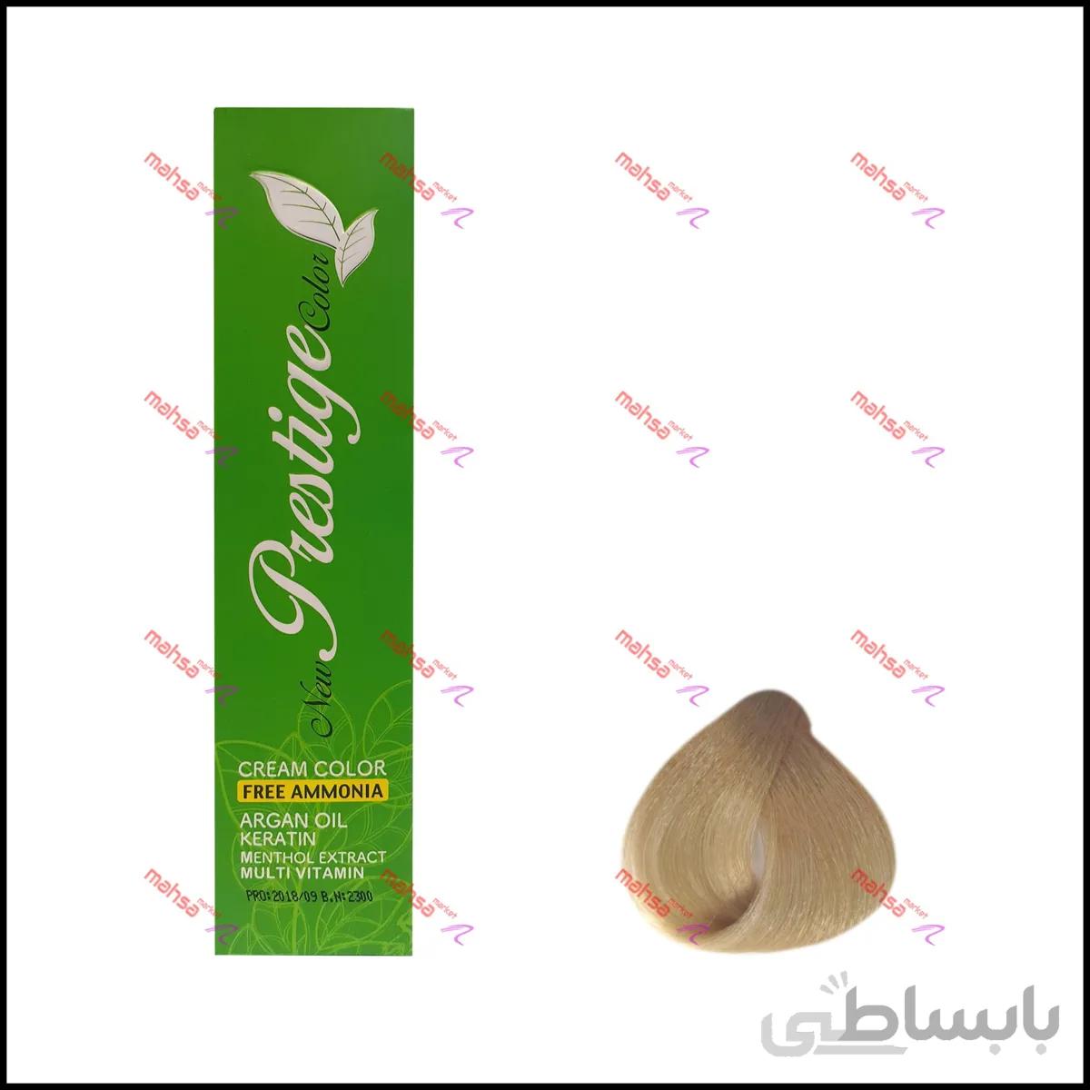 رنگ موی گیاهی پرستیژ سری هایلایت شامپاینی 90 32