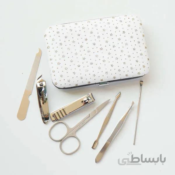 ست مانیکور حرفه ای تمام استیل برند SALON TECH