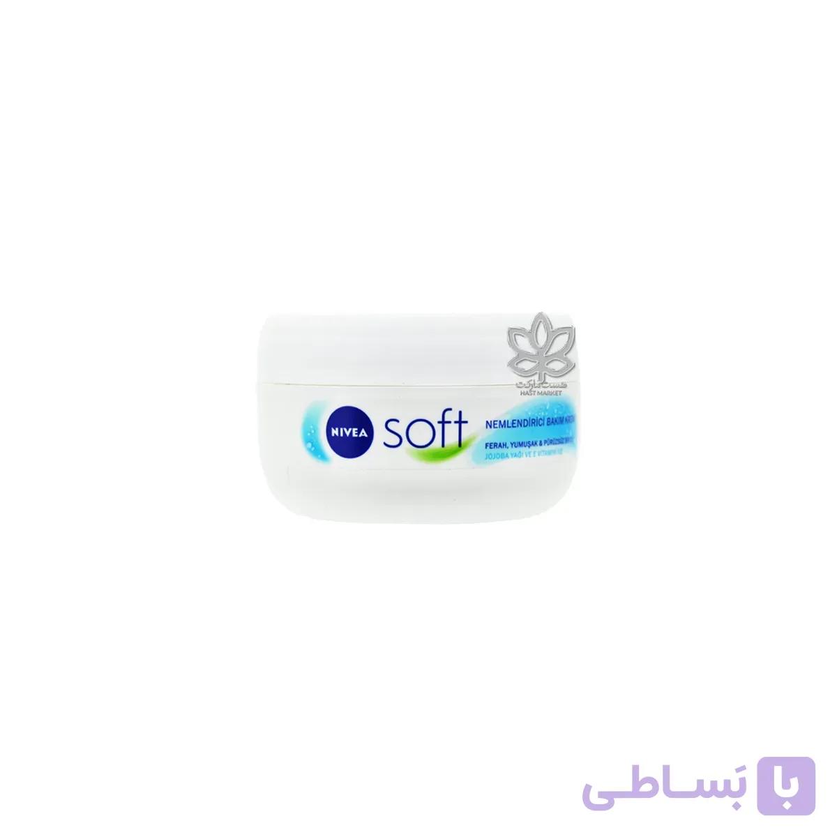 کرم مرطوب کننده دست و صورت ۱۰۰ میل سافت نیوآ – nivea