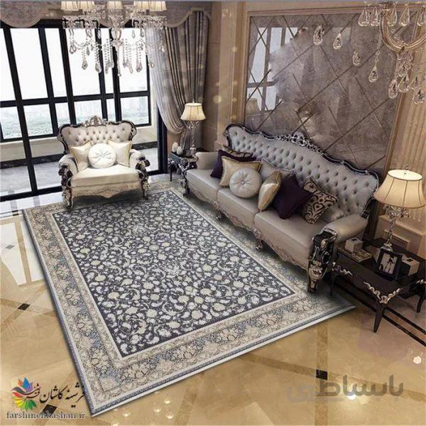 پریماه زغالی 1200 شانه طلاکوب گل برجسته