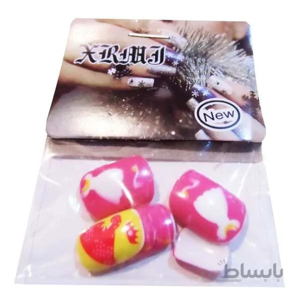 ناخن مصنوعی بچه گانه مدل 19 مجموعه 10 عددی