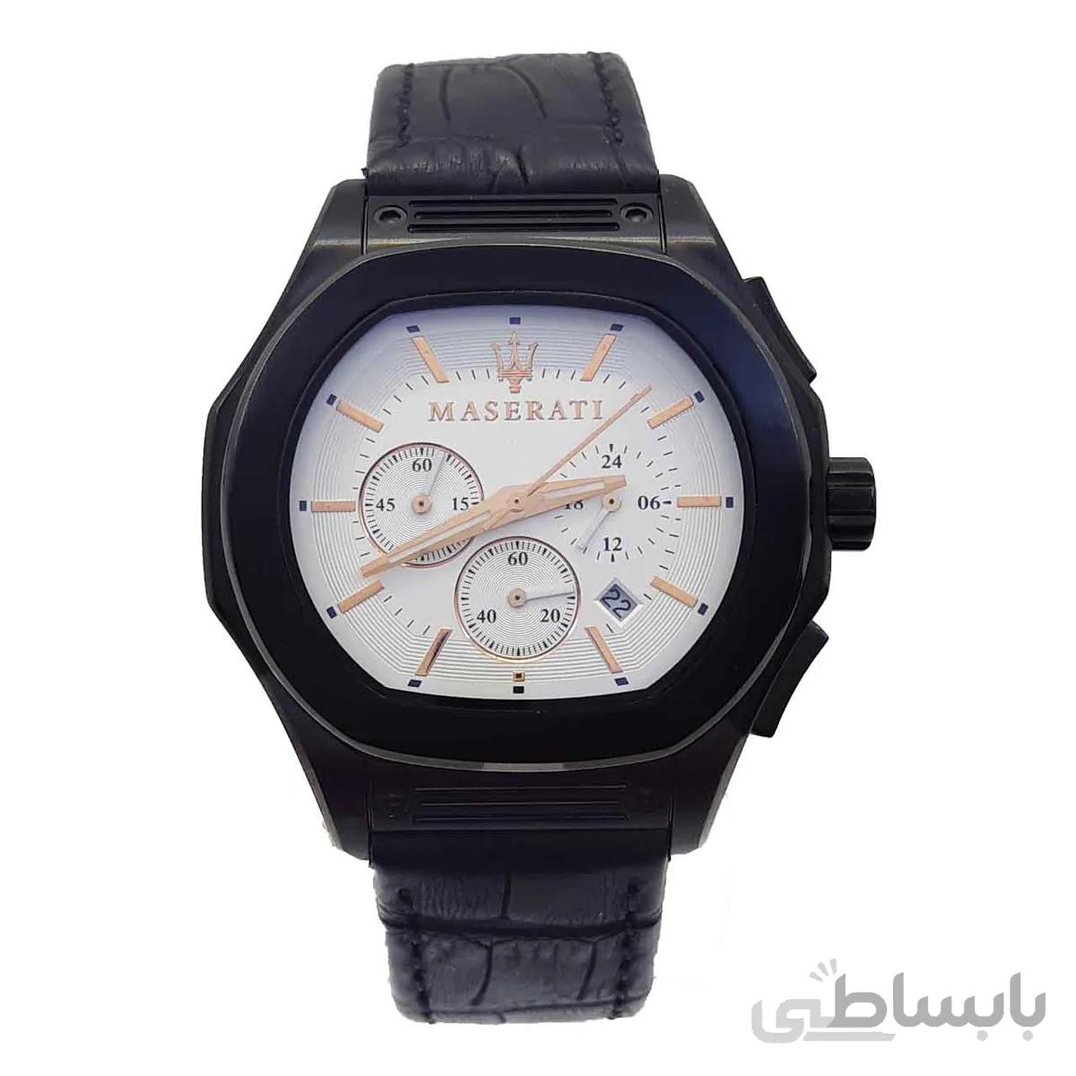 ساعت مچی مردانه مازراتی مدل MASERATI FUORICLASSE 2475G