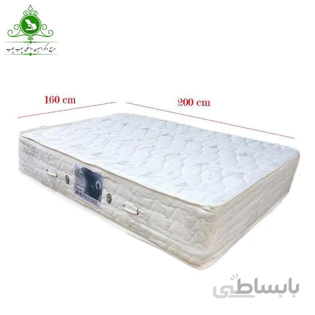 تشک دو نفره طبی فنری رویال مدل آرامش 7
