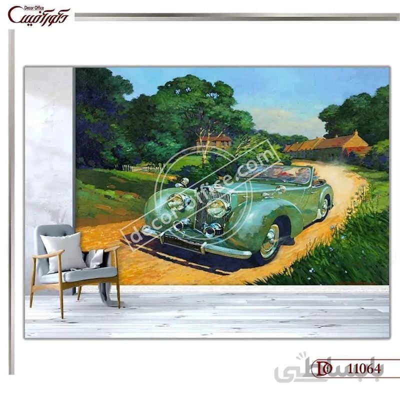 پوستر دیواری ماشین کلاسیک 1064 ا Classic car wall poster 1064