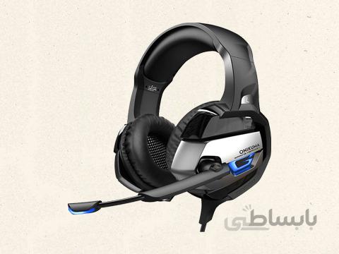 هدفون مخصوص بازی اونیکوما مدل K5 ا Onicoma K5 gaming headphones
