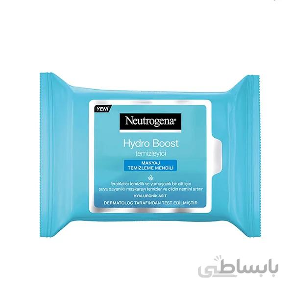 دستمال مرطوب نوتروژینا Hydro boost بسته 25 عددی