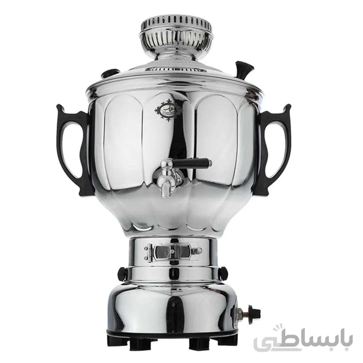 سماور گازی عالی نسب مدل ترنج ا Alinassab Toranj Gaslight Samovar