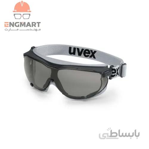 گاگل ایمنی یووکس مدل carbonvision لنز دودی