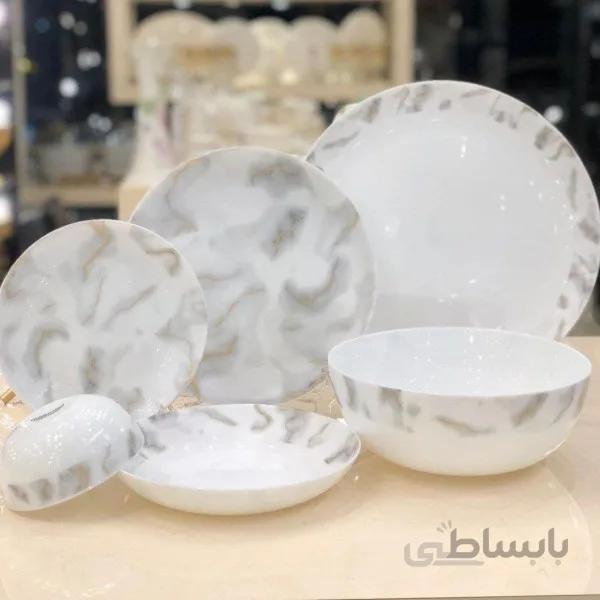 سرویس 26 پارچه اپال درجه یک گلدن اپال