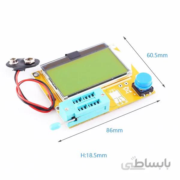 دستگاه تستر قطعات الکترونیکی مدل LCR-T4 (بدون کیس)